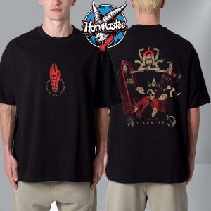 Queen Of The Stone Age Villains Crewneck Unisex T Shirt Two Sided