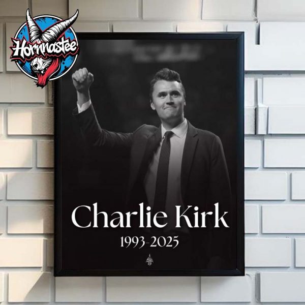 RIP Charlie Kirk Donald Trump’s Close Politician Poster Home Decor Canvas