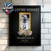 RIP Tro Mario Allen Jr In Loving Memory Poster Home Decor Canvas