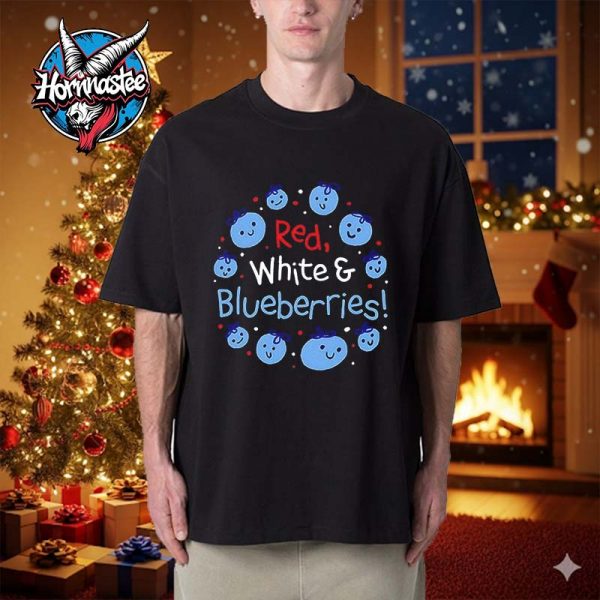 Red White And Blueberries Unisex T Shirt
