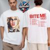 Renee Rapp Bite Me Tour 2025 Merch Tee Photo Tour Dates Unisex T Shirt Two Sided