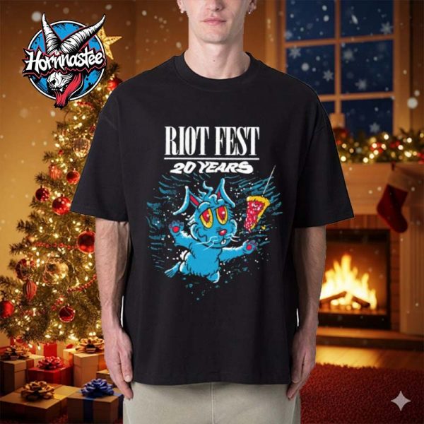 Riot Fest 2025 20th Years Anniversary Unisex T Shirt