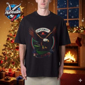Ryder Cup 2025 USA Finest Patriotic Bald Eagle Golf Unisex T Shirt