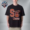 SLAM Syracuse Letter Blood Orange Unisex T Shirt