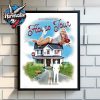 Blink 182 Missionary Impossible Tour 2025 At Coastal Credit Union Music Park at Walnut Creek On September 3 2025 In Raleigh NC Poster Home Decor Canvas