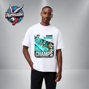 Seattle Mariners MLB Champion AL West Post Season 2025 Unisex T Shirt