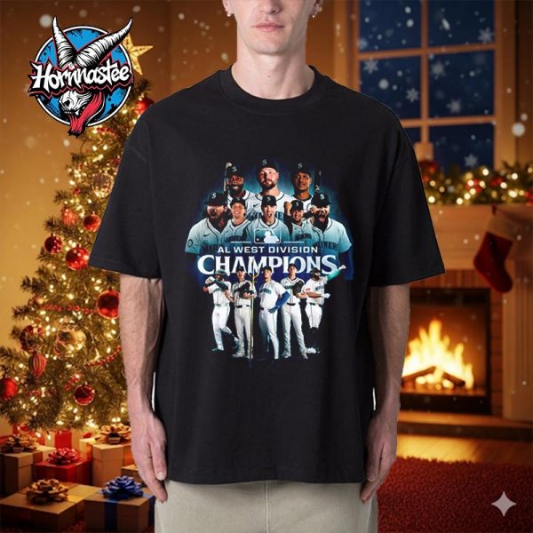 Seattle Mariners MLB Winner AL West Division Champions 2025 Unisex T Shirt