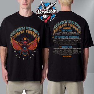 Shaky Knees Festival Beetle Lineup Tee September 19 21 2025 In Piedmont Park Atlanta Unisex T Shirt Two Sided