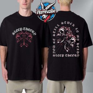Sleep Theory Dual Skulls Unisex T Shirt Two Sided