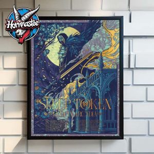 Sleep Token The Even In Arcadia Tour Schedule Tour Dates Poster Home Decor Canvas
