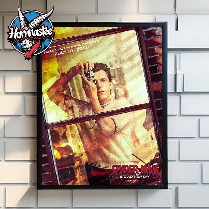 Spider Man Brand New Day Exclusively In Movie Theatres July 31 2026 Poster Home Decor Canvas Spider Man Brand New Day Exclusively In Movie Theatres July 31 2026 Poster Home Decor Canvas