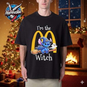 Stitch I’m The Mcdonald’s Witch Halloween Unisex T Shirt