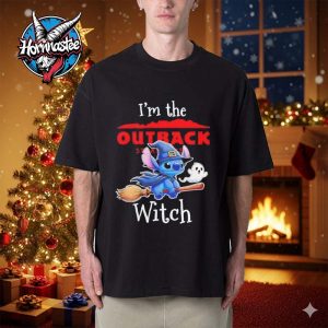 Stitch I’m The Outback Witch Halloween Unisex T Shirt