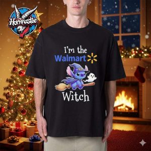 Stitch I’m The Walmart Witch Halloween Unisex T Shirt