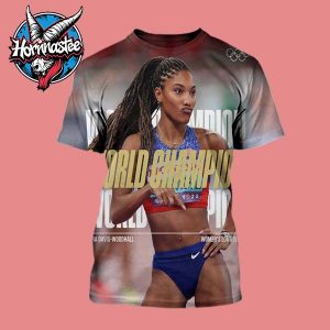Tara Davis Woodhall World Champion Women’s Long Jump Tittle Olympic All Over Print Shirt
