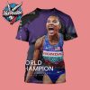 Tara Davis Woodhall World Champion Women’s Long Jump World Athletics Championships Tokyo 25 All Over Print Shirt
