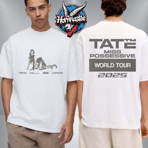 Tate McRae Miss Possessive 2025 World Tour Unisex T Shirt Two Sided