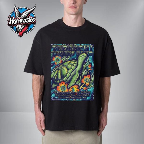 Tedeschi Trucks Band Venue Poster At Broadview Stage at SPAC On September 5 2025 In Saratoga Springs New York Unisex T Shirt