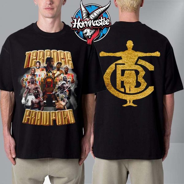 Terence Crawford The Champ Is Here Unisex T Shirt Two Sided