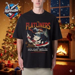 The Flatliners Toronto Show The Holiday Melee On December 12 2025 At The Danforth Music Hall Unisex T Shirt