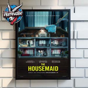 The Housemaid Based On The Worldwide Best Selling Book Only In Theaters December 19 2025 Poster Home Decor Canvas