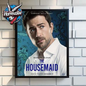 The Housemaid Character Poster Brandon Sklenar Everyone Has A Secret Poster Home Decor Canvas