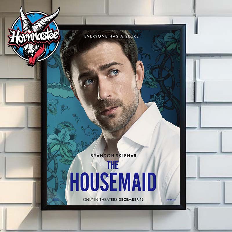 The Housemaid Character Poster Brandon Sklenar Everyone Has A Secret Poster Home Decor Canvas The Housemaid Character Poster Brandon Sklenar Everyone Has A Secret Poster Home Decor Canvas
