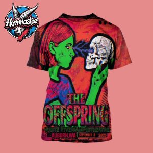 The Offspring Event Poster At White River Amphitheatre On September 3 2025 In Auburn WA All Over Print Shirt