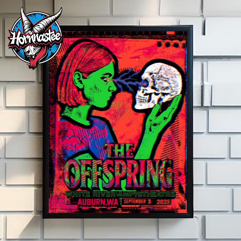 The Offspring Event Poster At White River Amphitheatre On September 3 2025 In Auburn WA Poster Home Decor Canvas The Offspring Event Poster At White River Amphitheatre On September 3 2025 In Auburn WA Poster Home Decor Canvas