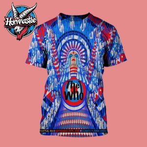 The Who Seattle WA Venue Poster At Climate Pledge Arena On September 25 2025 All Over Print Shirt