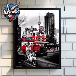 The Who The Magic Bus To Toronto Night 1 Venue Poster At Budweiser Stage On September 2 2025 Canada Poster Home Decor Canvas