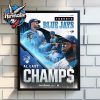 2025 Ryder Cup Champions Congrats Team Europe Rory McIlroy Tommy Fleetwood Victory At Bethpage Poster Home Decor Canvas