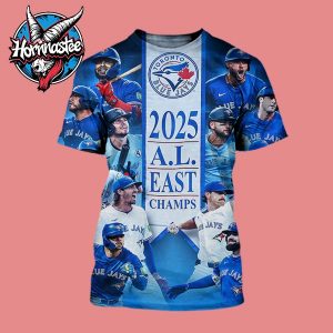 Toronto Blue Jays The Blue Winner American League East Champion 2025 All Over Print Shirt