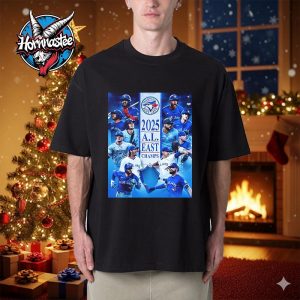 Toronto Blue Jays The Blue Winner American League East Champion 2025 Unisex T Shirt