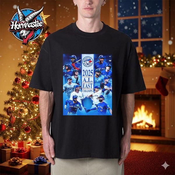 Toronto Blue Jays The Blue Winner American League East Champion 2025 Unisex T Shirt