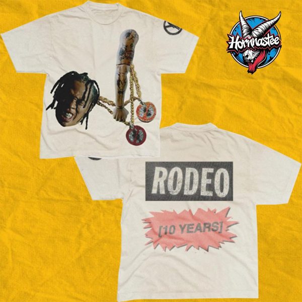 Travis Scott Celebrates Rodeo Album 10 Years Chain Tee Unisex T Shirt