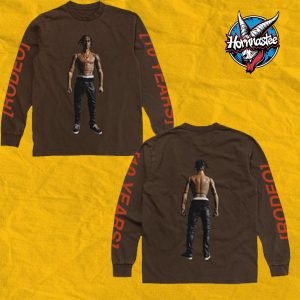Travis Scott Rodeo 10 Years Action Figure Longsleeve