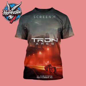 Tron Ares New Poster Film For IMAX In Theaters On October 10 2025 Screen X All Over Print Shirt