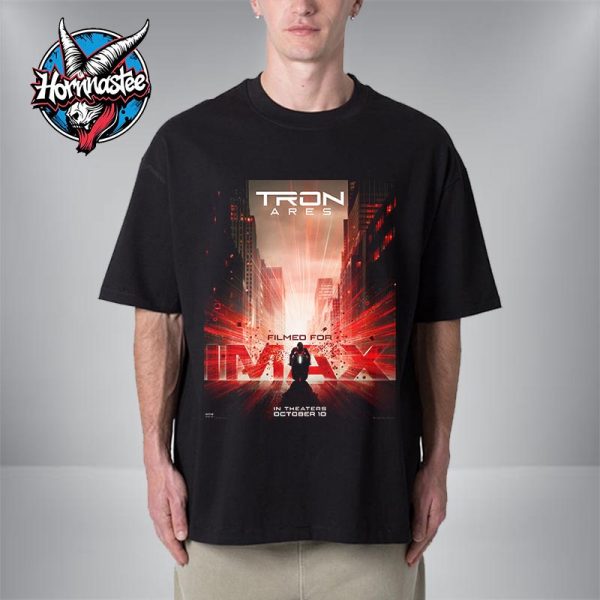 Tron Ares New Poster Film For IMAX In Theaters On October 10 2025 Unisex T Shirt