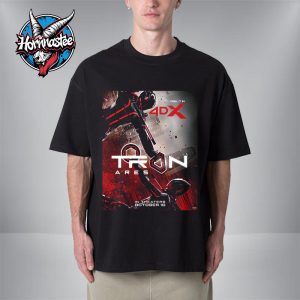 Tron Ares Poster 4DX Premiere In Theaters October 10 2025 Unisex T Shirt