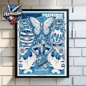 Umphreys McGee Blueprints Album Release Party In Chicago IL On September 8 2025 Poster Home Decor Canvas