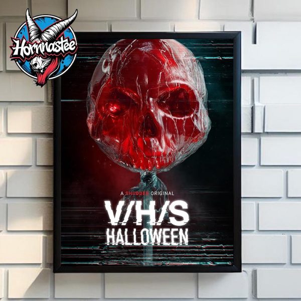 VHS Halloween A Shudder Original Official Poster On October 3 2025 Poster Home Decor Canvas