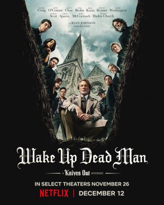 Wake Up Dead Man A Knives Out Mystery Official Poster In Theaters November 26 2025