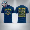 Zach Bryan x Michigan Wolverines The Big House The Quittin Time Tour 2025 At Michigan Stadium On September 27 2025 Unisex T Shirt