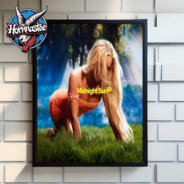 Zara Larsson New Album Midnight Sun Poster Home Decor Canvas