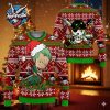 Yonko Kaido Anime Xmas Gifts One Piece Ugly Christmas Sweater