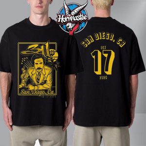 311 Band San Diego At Bayfest 2025 On October 17 2025 In San Diego California Unisex T Shirt Two Sided