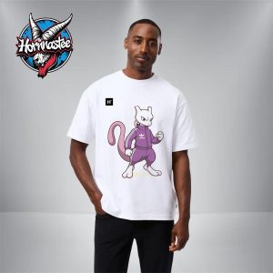Adidas x Pokemon 30th Anniversary Mewtwo Unisex T Shirt Adidas x Pokemon 30th Anniversary Mewtwo Unisex T Shirt