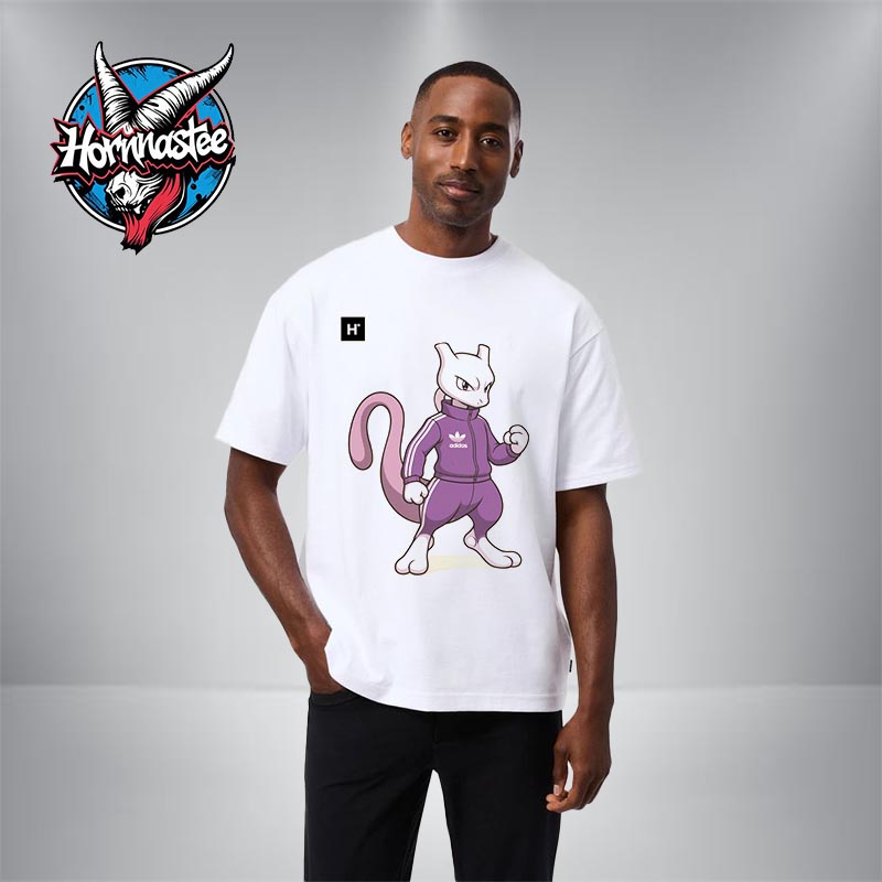 Adidas x Pokemon 30th Anniversary Mewtwo Unisex T Shirt Adidas x Pokemon 30th Anniversary Mewtwo Unisex T Shirt
