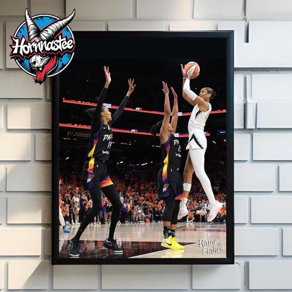 A’ja Wilson Hang It In The Louvre We Give The Ball To A’ja We Get Out Of The Way Poster Home Decor Canvas